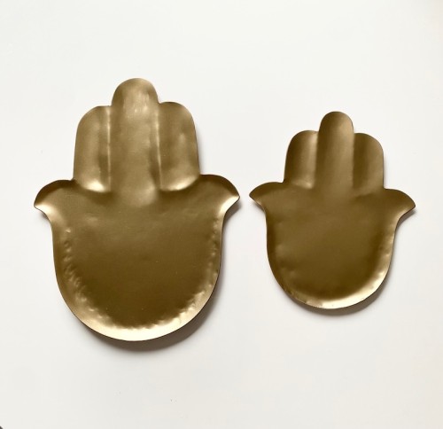 Madam Stoltz Zestaw 2 tac Ręka Fatimy Hamsa