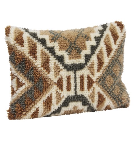 Madam Stoltz Poszewka na poduszkę w etniczny wzór