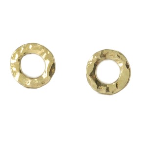 Kolczyki złote kółeczka mniejsze