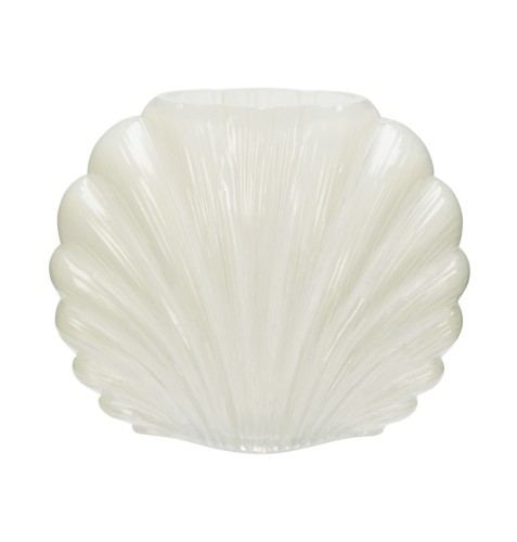 Madam Stoltz Wazon szklany cream