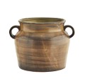 doniczka ceramiczna musztardowo-brązowa.jpg