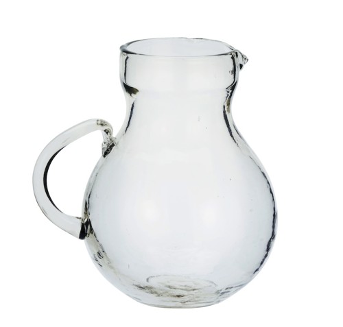 Madam Stoltz Dzbanek Jug z młotkowanego szkła 1,6 l